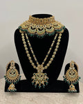 Green Kundan Full Bridal Set