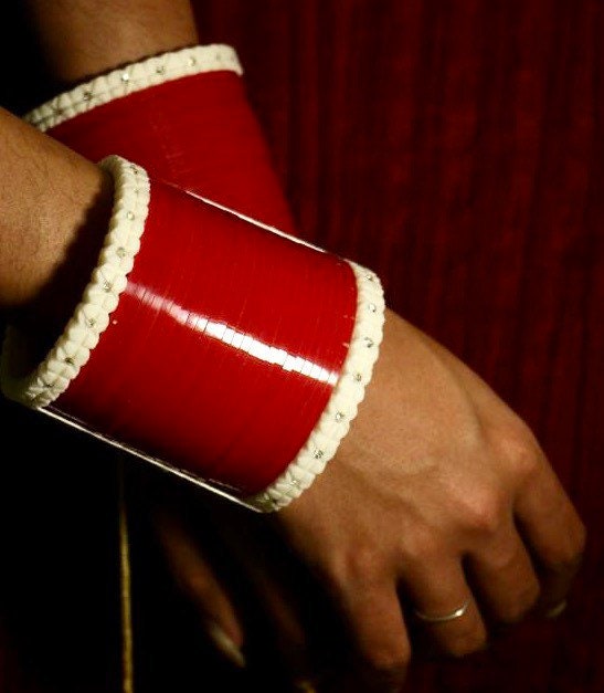 Red Bridal Choora