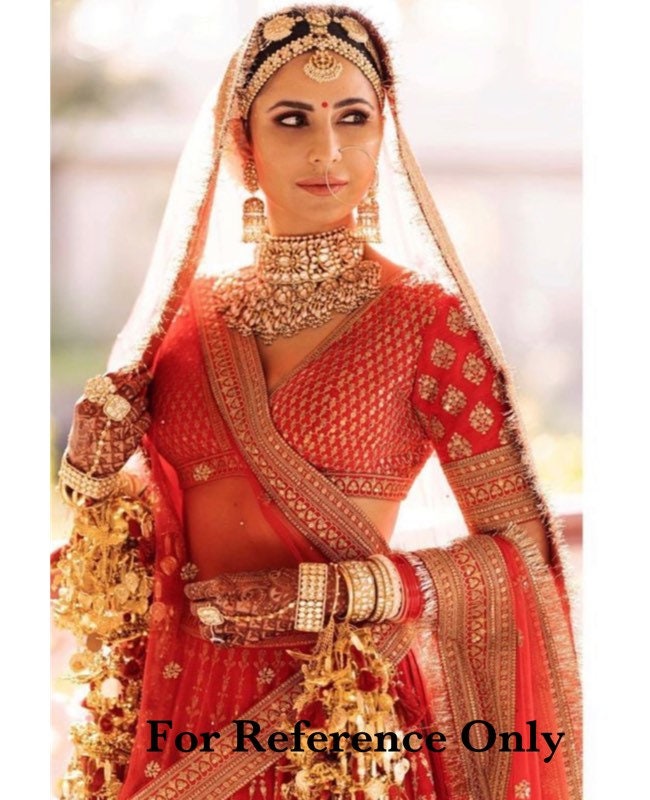 Red Bridal Choora