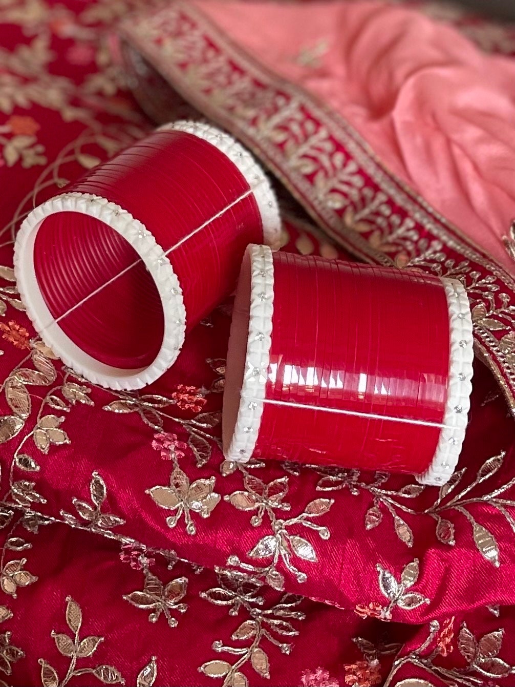 Red Bridal Choora