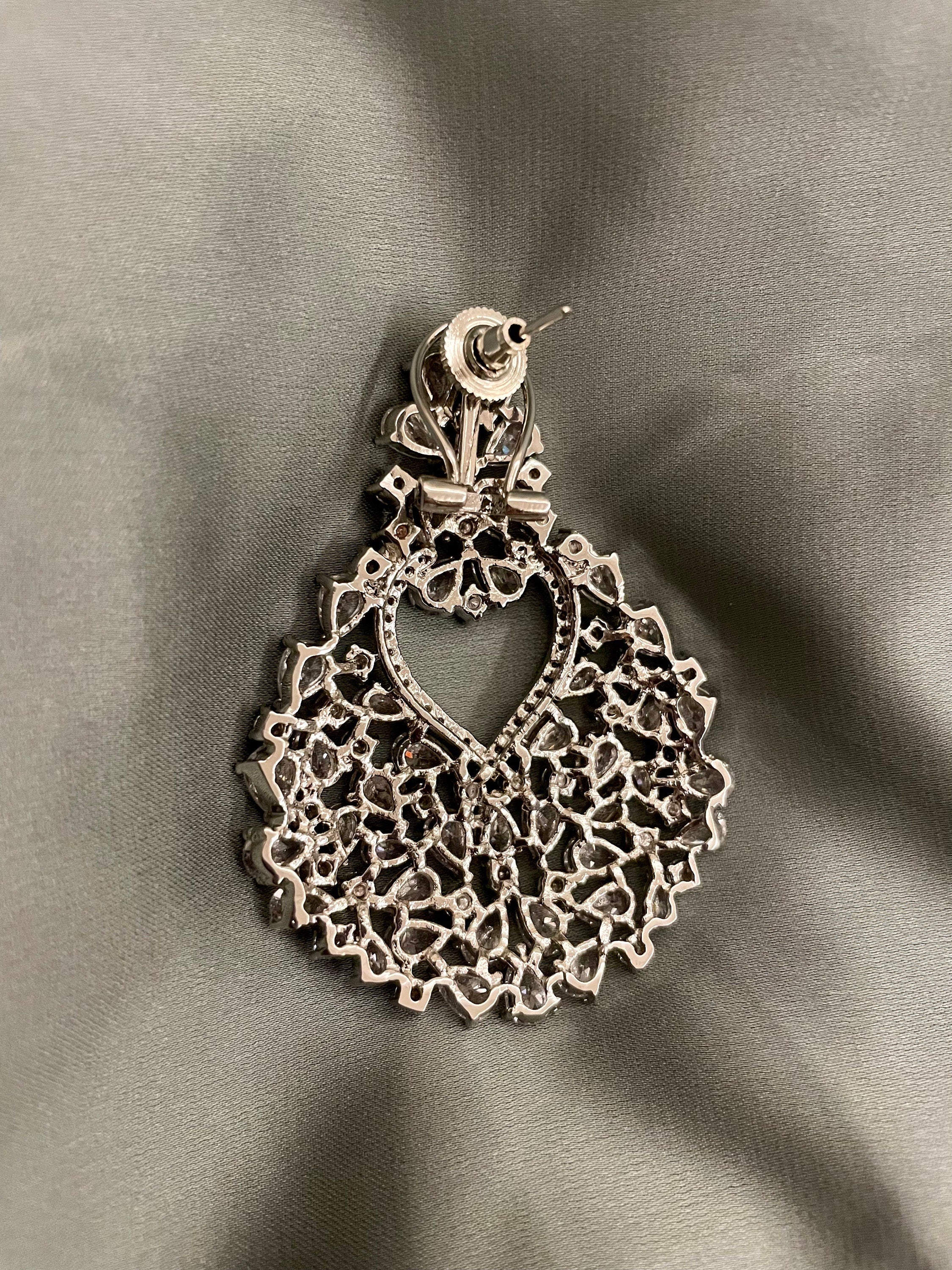 Faux Diamond Earrings