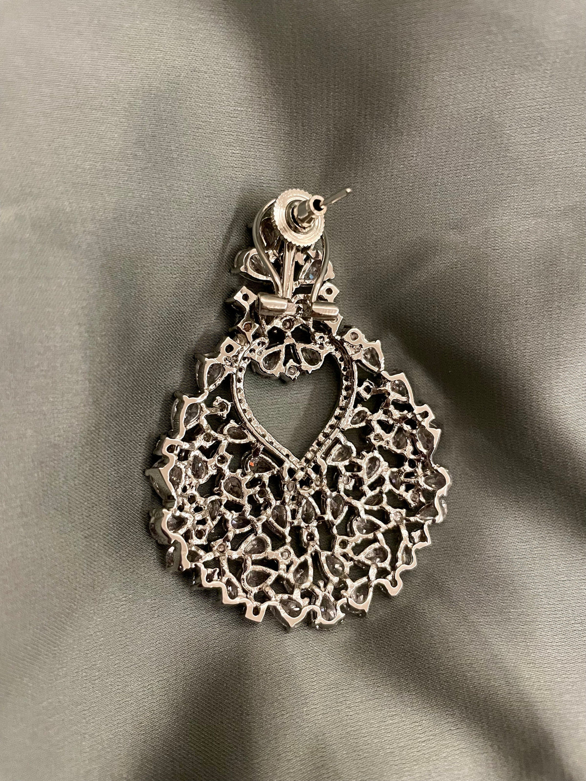 Faux Diamond Earrings