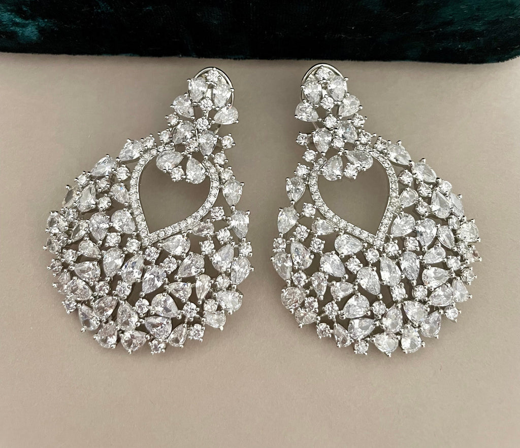Faux Diamond Earrings