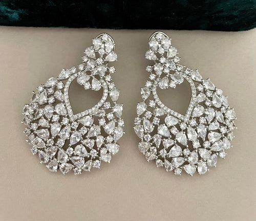 Faux Diamond Earrings