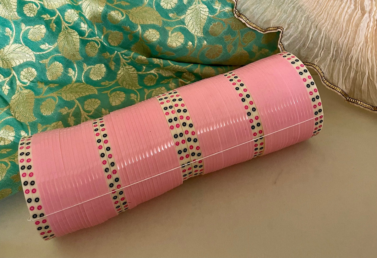 Pink Bridal Choora