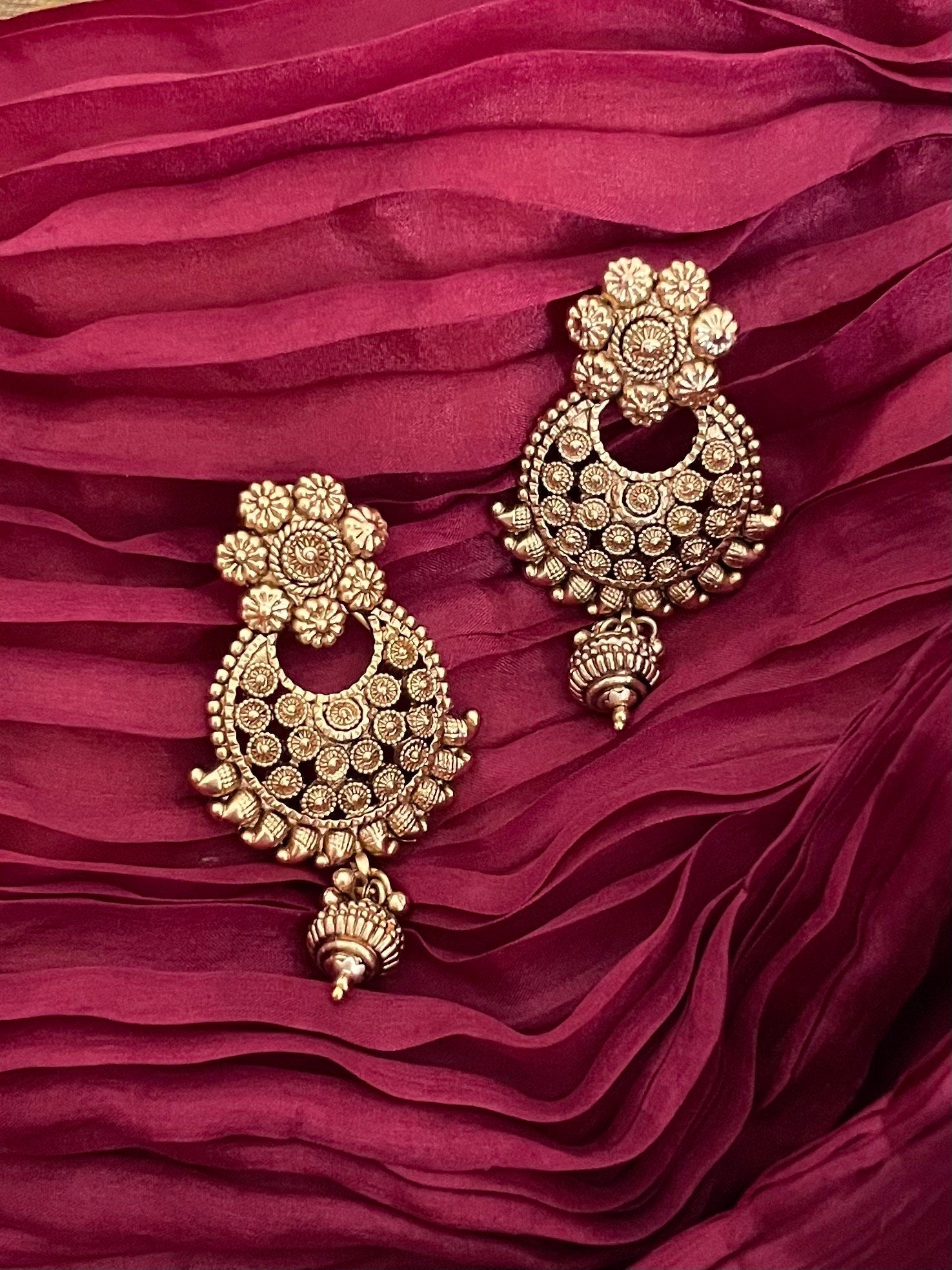 Gold Temple Necklace Set